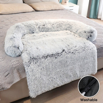 Big Pet Fleece Couch Protector Bed