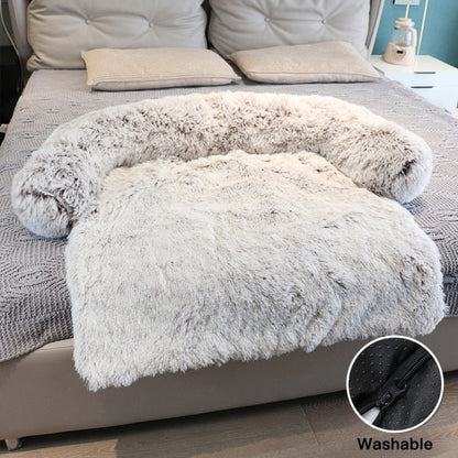 Big Pet Fleece Couch Protector Bed