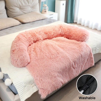 Big Pet Fleece Couch Protector Bed