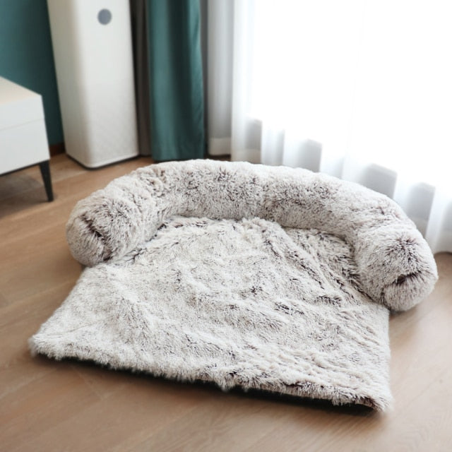 Big Pet Fleece Couch Protector Bed