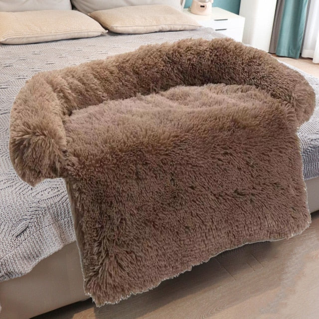 Big Pet Fleece Couch Protector Bed