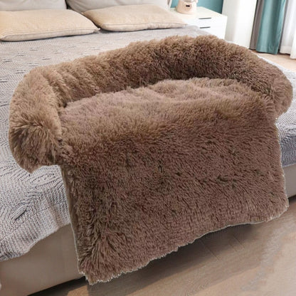 Big Pet Fleece Couch Protector Bed