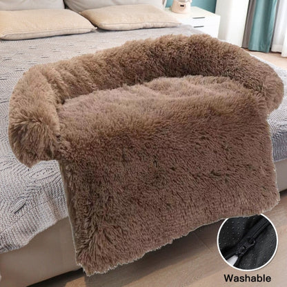 Big Pet Fleece Couch Protector Bed