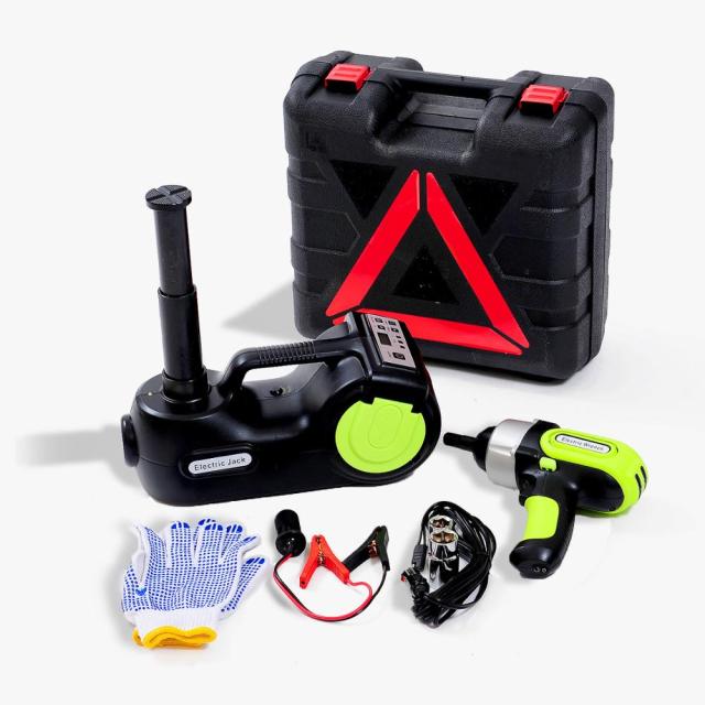 3 in 1 Portable Car Lift Air Pump Kit