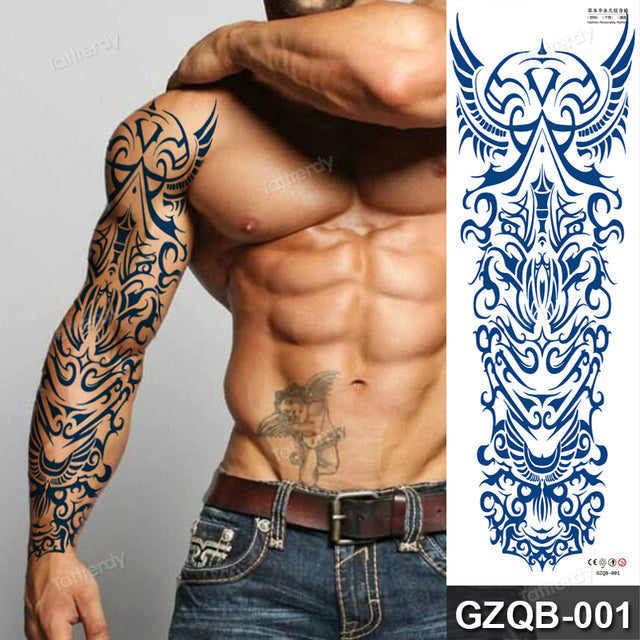 Vibrant Long Lasting Water Resistant Temporary Tattoo