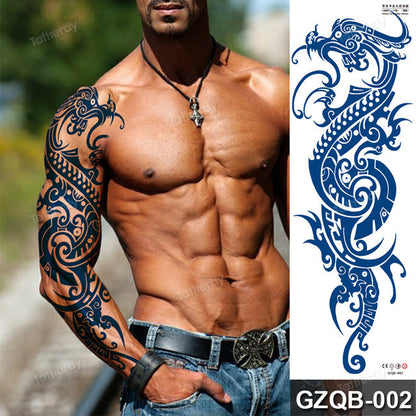 Vibrant Long Lasting Water Resistant Temporary Tattoo