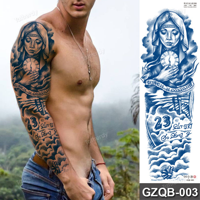 Vibrant Long Lasting Water Resistant Temporary Tattoo