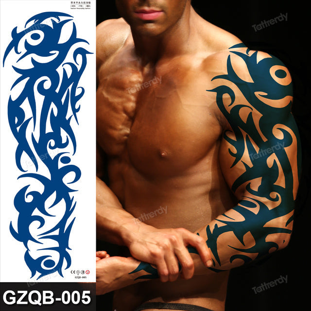 Vibrant Long Lasting Water Resistant Temporary Tattoo
