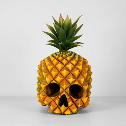Unique Gothic Pineapple Decor Statue - Pexav