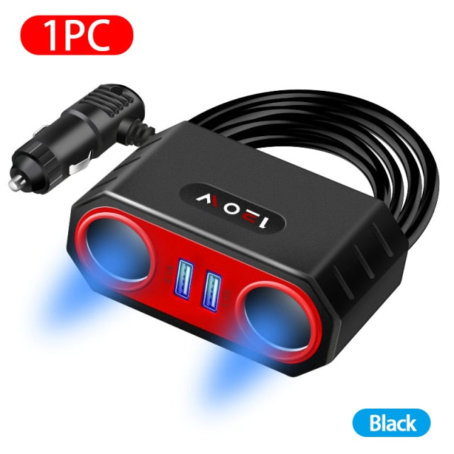 2 Port Car Charger Adapter