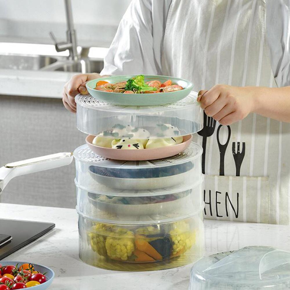 Clear 5-Level Kitchen Storage Bin - Pexav