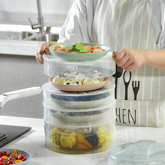 Clear 5-Level Kitchen Storage Bin - Pexav
