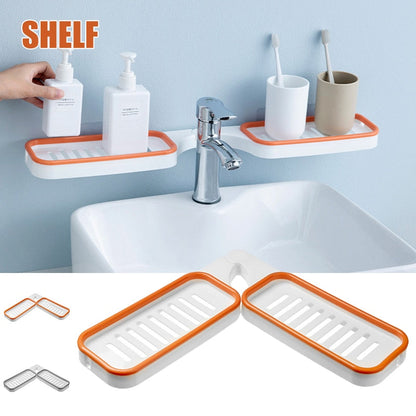Space-Saving Adjustable Bath Shelf - Pexav