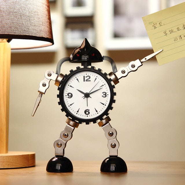 Cool Robot Digital Desk Clock