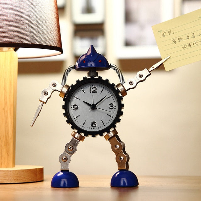 Cool Robot Digital Desk Clock