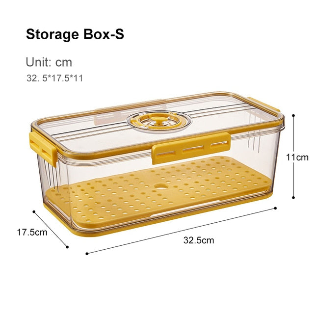 Clear Fridge Large Storage Container Box