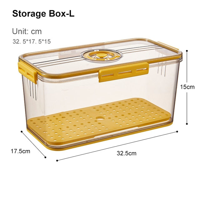 Clear Fridge Large Storage Container Box