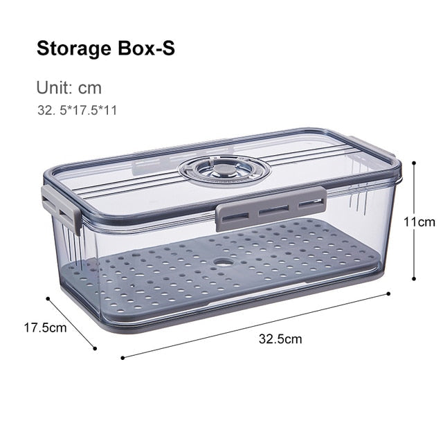 Clear Fridge Large Storage Container Box