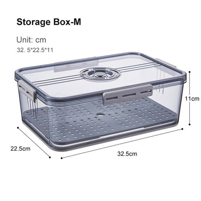 Clear Fridge Large Storage Container Box