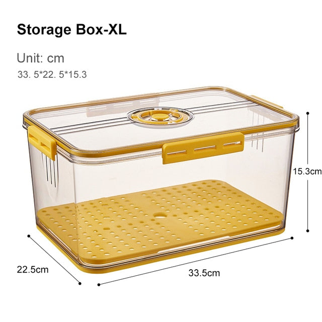 Clear Fridge Large Storage Container Box