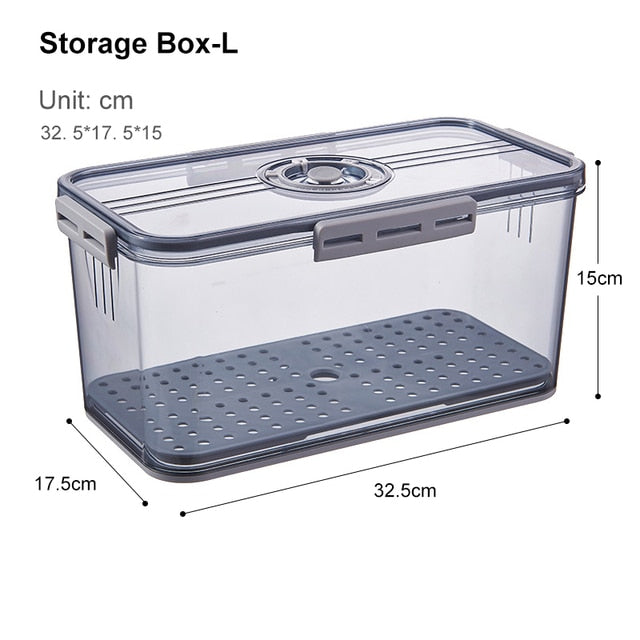Clear Fridge Large Storage Container Box
