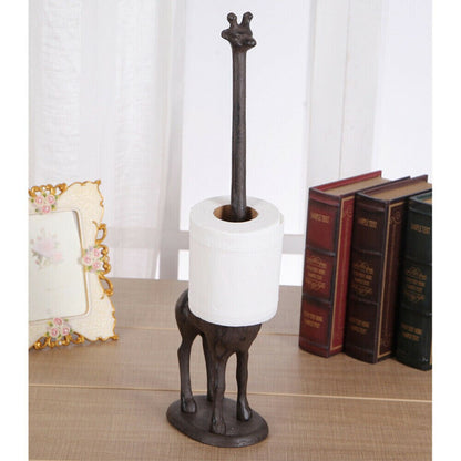 Metal Animal Bathroom Tissue Holder - Pexav