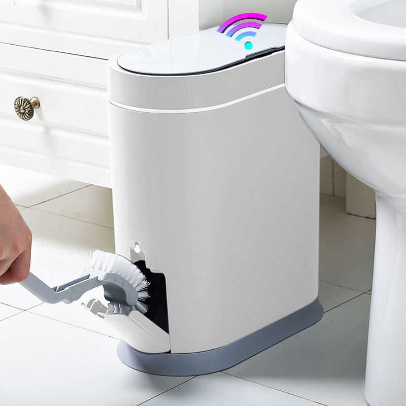 Touchless Motion Sensor Trash Bin - Pexav