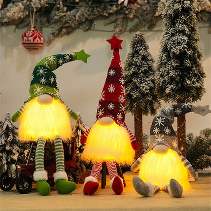 Festive Holiday Gnome String Lamp - Pexav