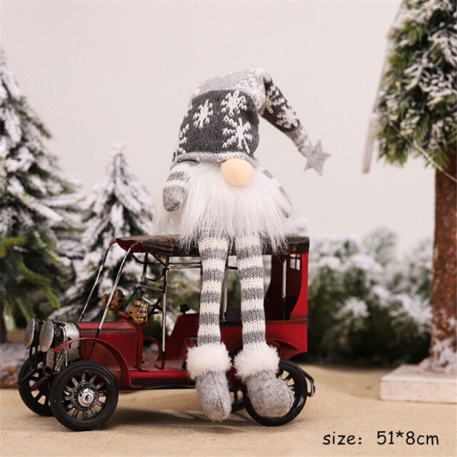 Festive Holiday Gnome String Lamp