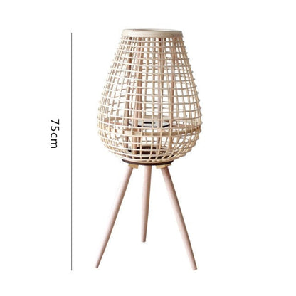 Traditional Asian Floor Candle Lanterns