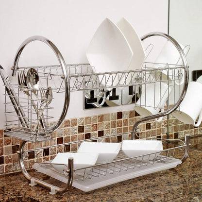 Space Saving Metal Kitchen Utensil Holder - Pexav