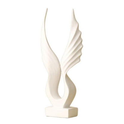 Beautiful White Wall Angel Decoration