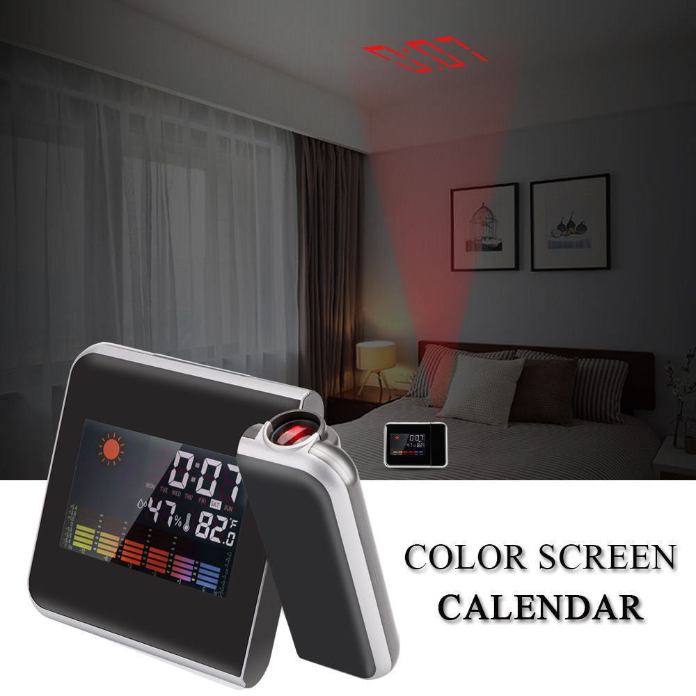 Smart LED Projection Clock Radio - Pexav