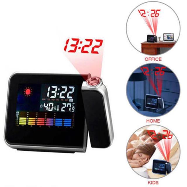 Smart LED Projection Clock Radio