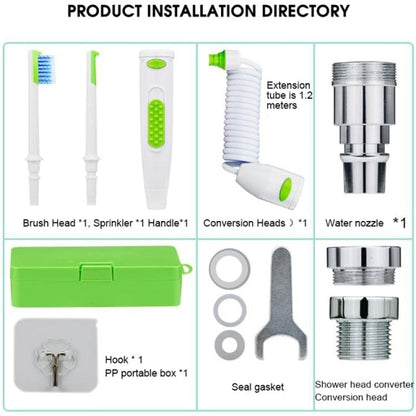 Travel Oral Care Water Flosser Toothbrush Set