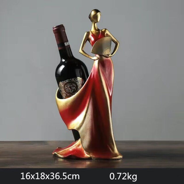 Stylish Home Wine Figure Display