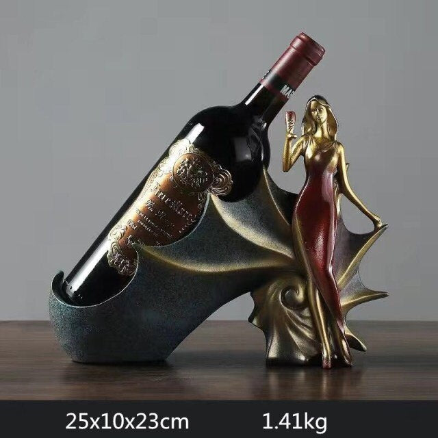 Stylish Home Wine Figure Display