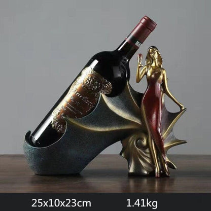 Stylish Home Wine Figure Display