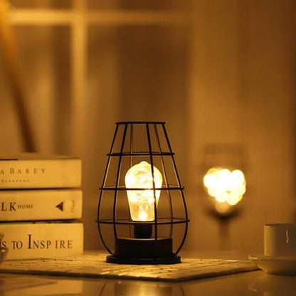 Unique Metal Moon LED Table Lamp