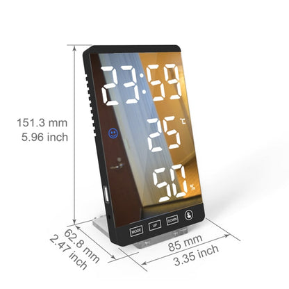 Smart LED Display Digital Alarm Clock