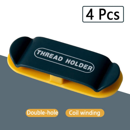 4pcs Colorful Adhesive Cable Management Clips