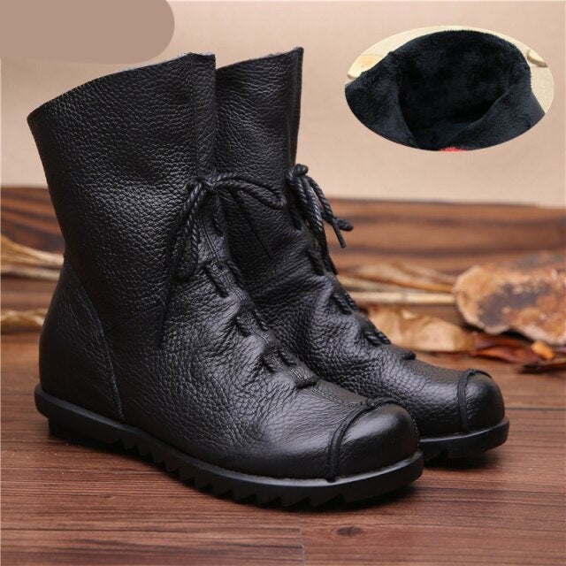 Classic Style Snow Ankle Boots for Women