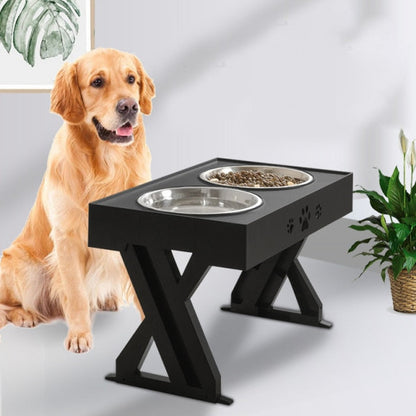 Flexible Dual Pet Feeder Bowl