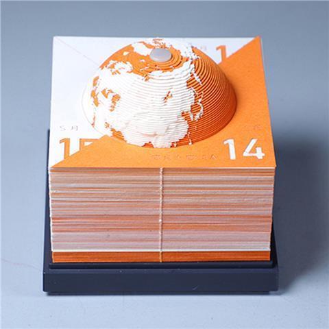 Unique 3D Globe Wall Calendar