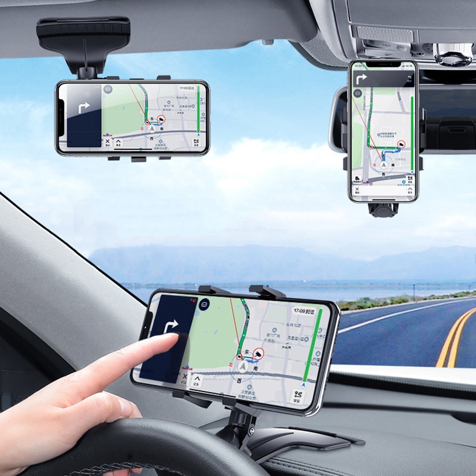 Universal Car Windshield Phone Mount - Pexav