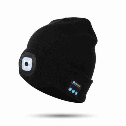 Wireless Music Beanie Hat with LED Light