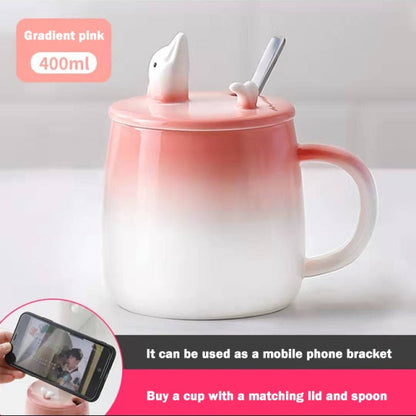 Fun Cat Design Coffee Mug Set