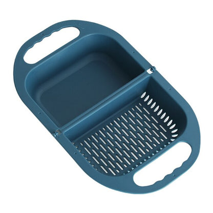 Portable Foldable Kitchen Sink Strainer Basket