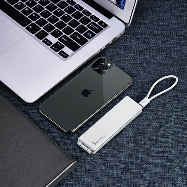 Universal 3 in 1 Quick Charge Cable Set