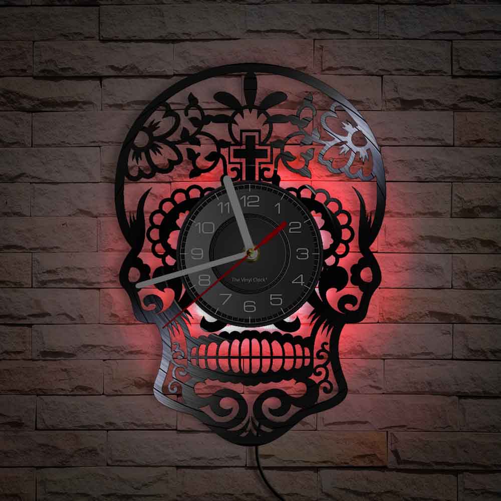 Edgy Black Decor Clock - Pexav